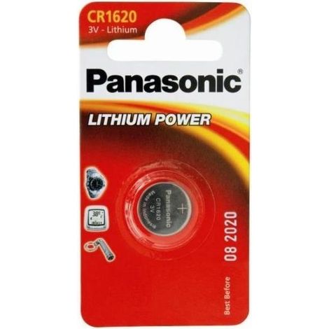 Panasonic CR1025 non ricaricabile al litio, 3V, 30 mAh, confezione da 1 pz.