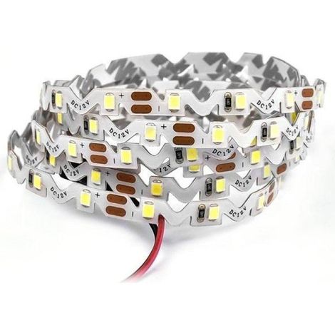 Ruban LED Pliable 12V 5M 2835 IP65 60LED/m - Blanc Froid 6000K - 8000K - SILAMP (1/4)