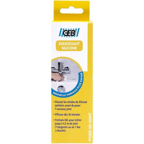 Geb Disolvente de Silicona Gel Incoloro 125 ml Tubo