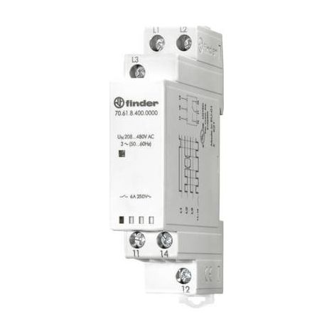 Componente domótico Finder 70.61.8.400.0000t 1 salida relé