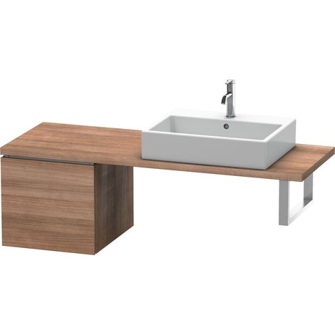 Duravit L-Cube Base para consola, anchura 420mm, profundidad 477mm, 1 cajón, color: Cerezo del Tesino - LC582107373 (1/4)