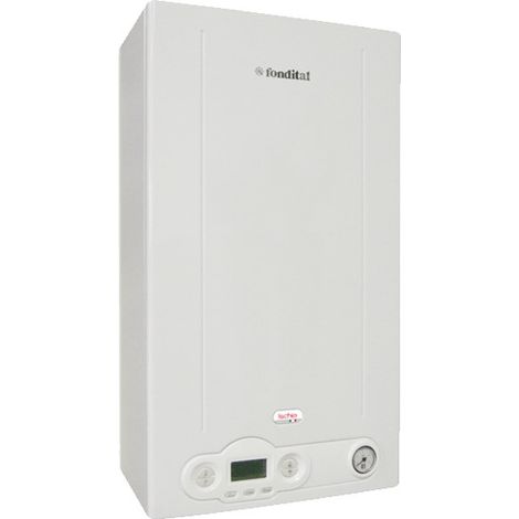 Caldaia Fondital ISCHIA KC 28 kW a condensazione completa di kit scarico fumi Low NOx Metano KIOI02KC28 - ErP