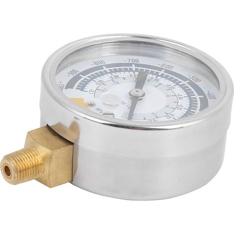 Gauge de pression Instrument d'air précis pour pompe à vide 014PSI NPT 1/8in Connecteur (1/5)