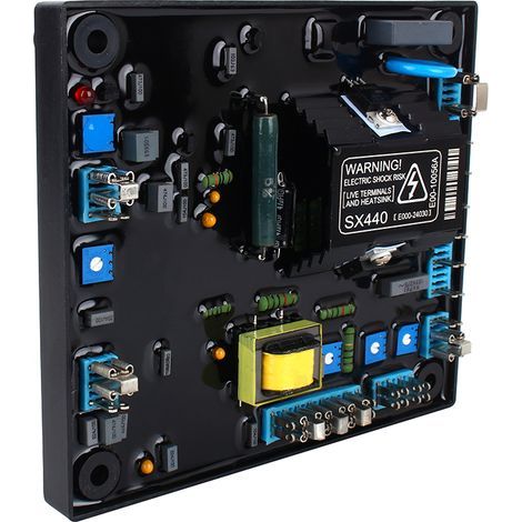 Régulateur de Tension Automatique AVR SX440 Noir pour Générateur Stamford (1/5)