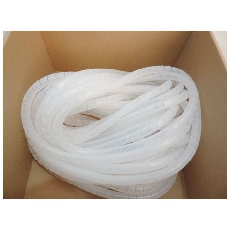 Frettes élastiques spiralées pour protection de faisceau de câble Ø 10-100mm longueur de 15m (620900) Spirap TYCO 142831-1