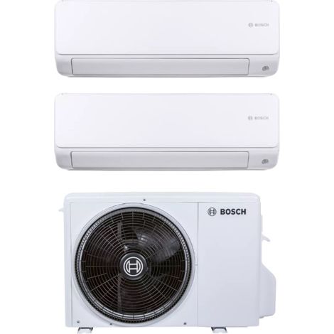 Aire acondicionado Inverter Split Dual de Bosch Serie CLIMATE 6000i 9+9 con CL5000M 41/2 E R-32 Wi-Fi Opcional 9000+9000