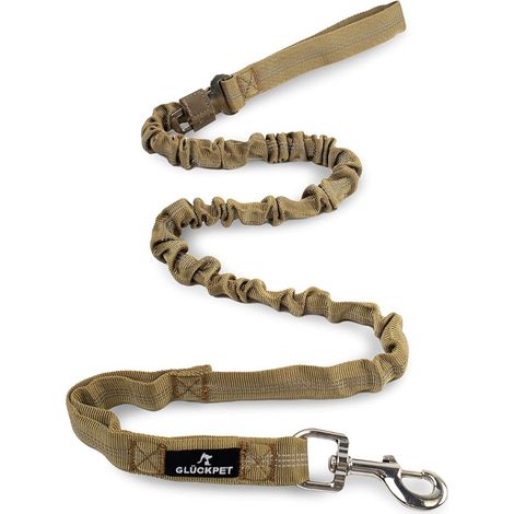 Guinzaglio elastico e riflettente per cani con attacco per auto 120-145 cm Gluckpet