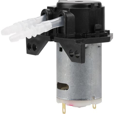 Pompe doseuse DIY – tête tube péristaltique – laboratoire aquarium – noir 12V 3x5 (1/5)