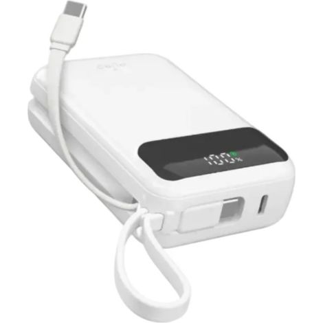 Cavo USB-C intrecciato Fabrik 4 da 60 W e 2 m - Bianco