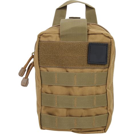 Sac de survie portable pour camping et sports d'extérieur, équipement d'urgence en couleur terre (1/5)