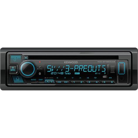 Kenwood KDC-BT960DAB Nero 2000 W Bluetooth (1/2)
