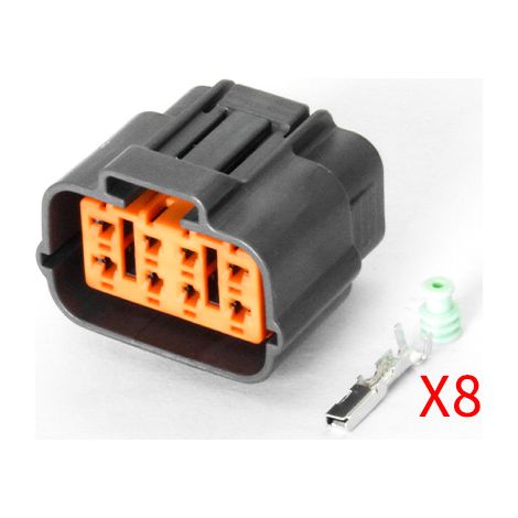 DJ7085-2.2-11/21 Waterproof Connector for Automotive Headlights and Fog Lights 6195-0051(0054) (1/4)