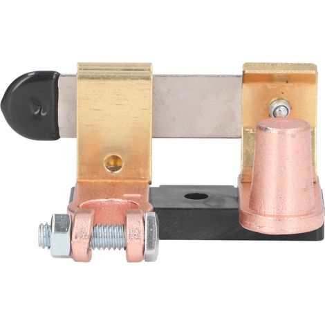 Interrupteur coupure batterie 12V-24V, contacteur à couteau en laiton massif, isolateur de déconnexion pour voiture (1/5)