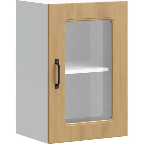 Maison Exclusive - Armario de cocina de pared con puerta de crist