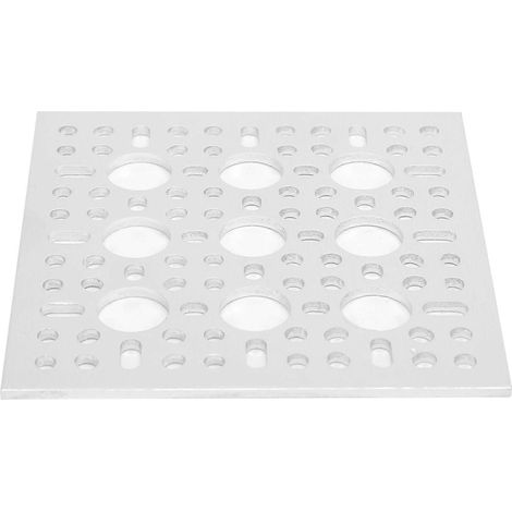 Aluminium-Gitterplatten-Wandgitterpaneel-Anzeigemuster Industrielle Steuerungskomponente 3123 0096 096