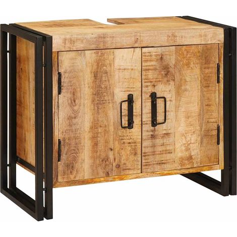 Meuble sous-vasque de salle de bain avec porte CFW447655 (1/5)
