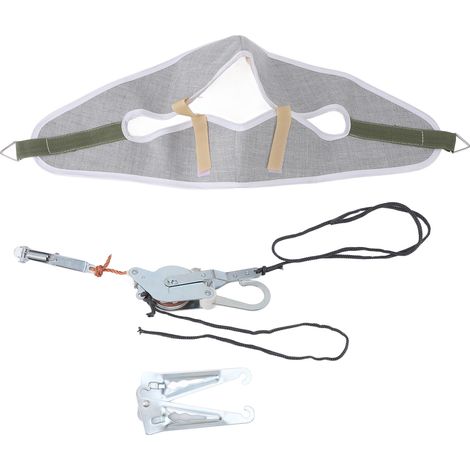 Dispositif de traction cervicale pour usage domestique, soulagement des douleurs cervicales, décompression de la colonne vertébrale, étireur cervical portable, hamac cervical à suspendre à une porte. (1/5)