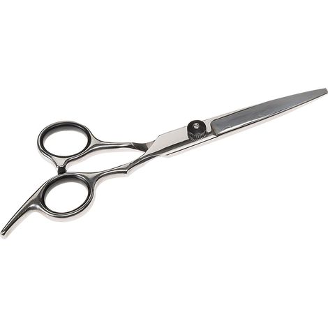 Ferplast GRO 5783 Premium Forbice a lame dritte e punte arrotondate per cani e gatti con pelo corto, medio e lungo.. Variante  - Misure: 15 x 5.6 x h 1.2 cm - (1/3)
