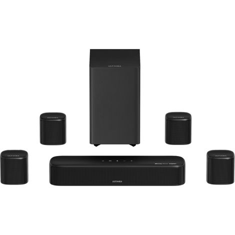 7.1ch Système Audio Surround, Barre de Son TV Dolby Atmos avec 4 Haut-parleurs Surround, 420W Puissance Max, VoiceMX, BassMX, HDMI eARC, Contrôle Via App, A60 Pro, Modèle 2026 (1/5)