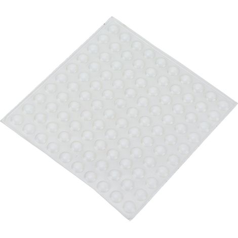 100 pièces/feuille de patins adhésifs antidérapants transparents pour table, chaise, cadre photo et meubles (1/5)