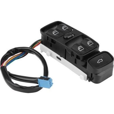 Interrupteur de fenêtre principal électrique, pour Mercedes W209 CLK320 CLK500 2003 – 2009 A2098203410 (1/5)