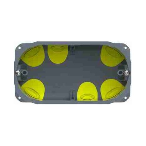 Caja de resina empotrada BTIPB504N para serie civil