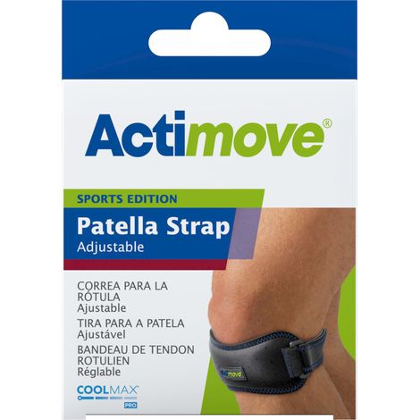 ACTIMOVE SE Verstellbare Kniebandage, Größe: Universal, schwarz (7558920) (k=12)