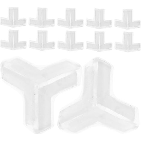 24 protège-coins pour meubles, plastique, pour coins pointus (1/5)
