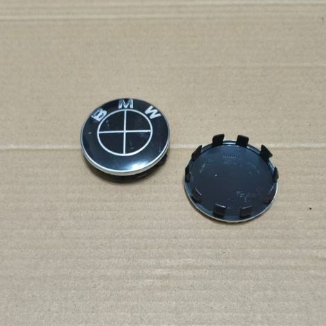 BMW Radkappe 56 mm – Aluminium-Nabenkappe für 1er- bis 6er-Reihe, X1- bis X6-Reihe, 320 GT, Auto-Radzubehör, 4er-Set – Schwarz