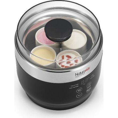 yaourtière & fromagère 4 pots - voluptea - naturamix