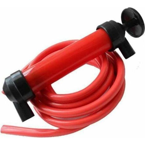 Pompe Manuelle - Pour Transfert Essence Eau Carburant - Tuyau 250 Cm - Siphonnage Facile - 1 Pièce (1/3)