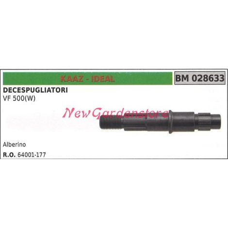 Eje de engranaje cónico KAAZ para desbrozadora VF 500(W) 028633