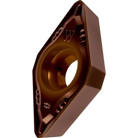 Drehwendeschneidplatte ISO DCMX 11T304W-FM:T8430 D.4,4mm PVD beschichtet PRAMET (1/2)