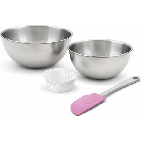 Set de 33 ustensiles de pâtisserie 30 moules à muffins 2 bols et 1 spatule Zenker Smart Pastry (1/5)