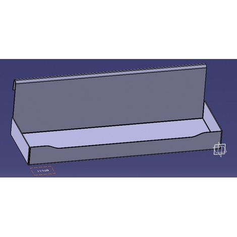 BELTRAN 11309 TOKIO Bandeja Para Colgar De 30 cm Inox - ref: 064-11309