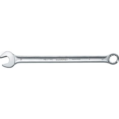 Clé mixte, Taille 13 mm, Extra longue, Coudée à 15°, 12 Pans, Profil UD, Clé, 225 mm, 7 XL 13 (1/5)