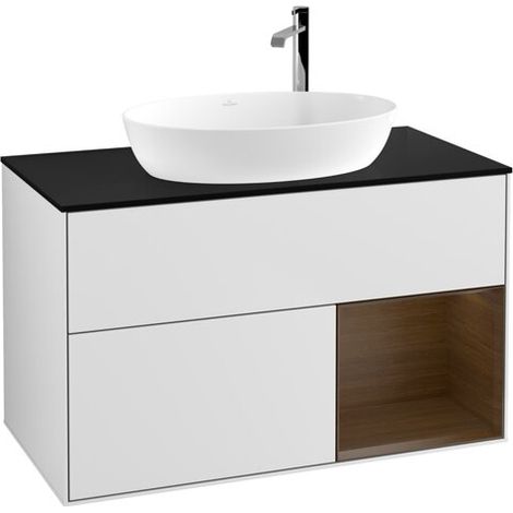 Villeroy & Boch F902GNMT Meuble sous-lavabo Finion F90 (1/2)