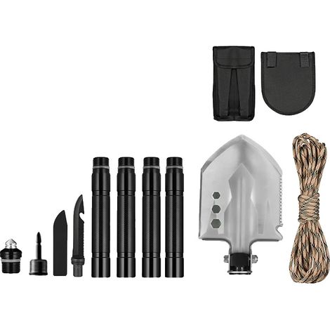 Pala di sopravvivenza, strumento multifunzionale, design portatile, MT14-104S 92CM (1/2)