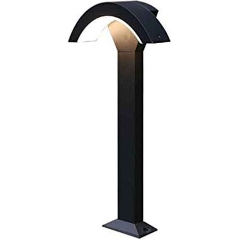 Lampada da Terra Giardino Lampioncino LED Esterno Mezzaluna Moderna