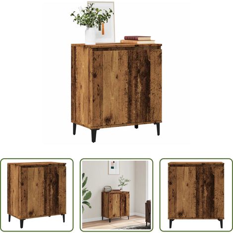 vidaXL Altholzoptik - Sideboard Altholz-Optik 60x35x70 cm Holzwerkstoff (1/5)