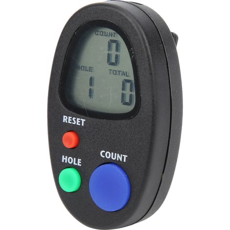 Compteur Électronique Portable Pour Golf - Affichage Numérique - Bouton Cliquer Réglable - Compte jusqu'à 999 Coups - 1 Pièce
