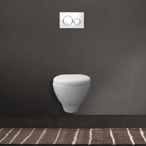 GALASSIA Eden wc senza brida fissaggi inclusi sospeso 36x53 bianco codice prod: 7212 (1/5)