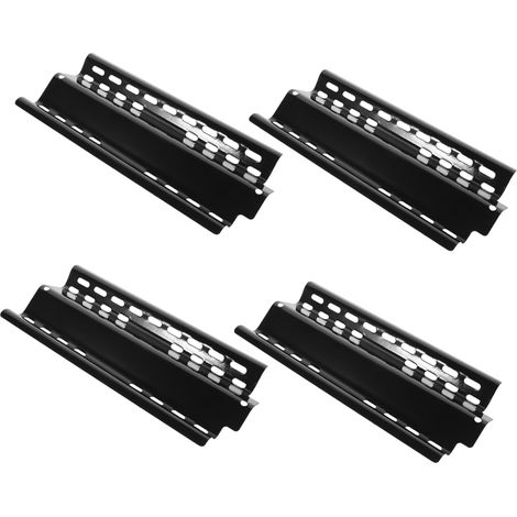 Gatuida 4 pièces Plaques Chauffantes Inoxydable pour Barbecue de Durables et Portables de Rechange Universelles pour Grill Extérieur