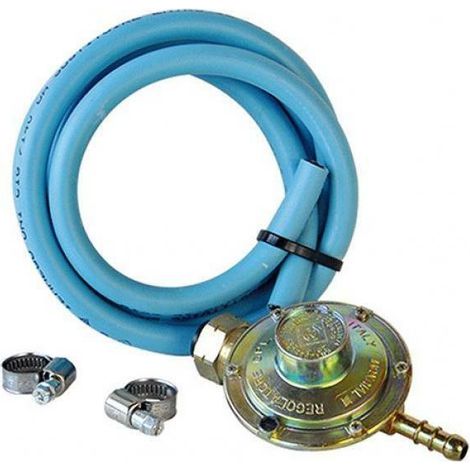 Koncreto Kit 3Pz Per Stufa A Gas Infrarossi: 1 Regolatore Gpl+1 Tubo +2 Fascette (1/4)