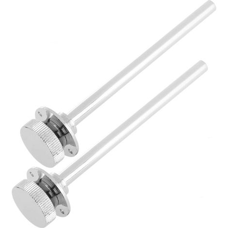 Serrure pour volet roulant de 14 cm en plaqué chrome (1/5)