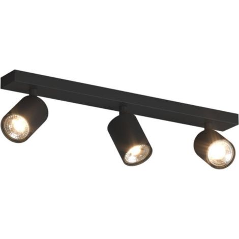 Projecteur sur rail orientable modern top light kora 1208 3 ne gu10 led