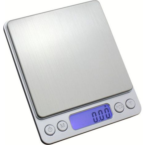 Balance électronique de précision 500 g, balance de cuisine au 0,1 g, balance de poche, balance pour bijoux, balance électronique haute précision, écran LCD rétroéclairé. (1/4)