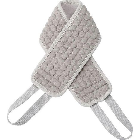 Tapis de massage des pieds en silicone pour le bain et la douche antidérapant et compatible avec les brosses de lavage des pieds. (1/5)