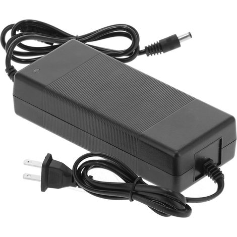 Adaptateur secteur 48V 4A 192W, bloc d'alimentation à découpage avec prise US, entrée 100-240V AC, sortie DC 48V 4A, convertisseur électrique pour équipements.