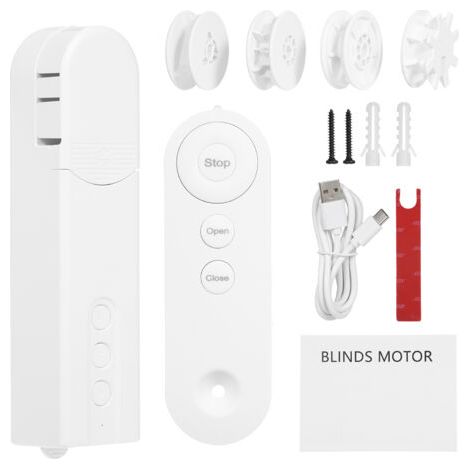 RHG Moteur d'entraînement de stores motorisés, contrôle ZigBee, rouleau de chaîne intelligent, application, minuterie d'ombrage, calendrier avec télécommande (1/5)